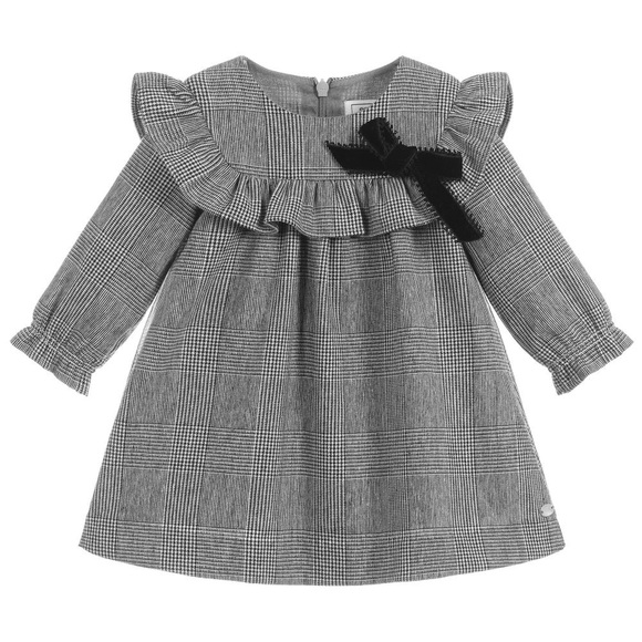 Tartine et Chocolat Other - TARTINE ET CHOCOLAT
Grey & Black Check Wool Dress - 2 year
